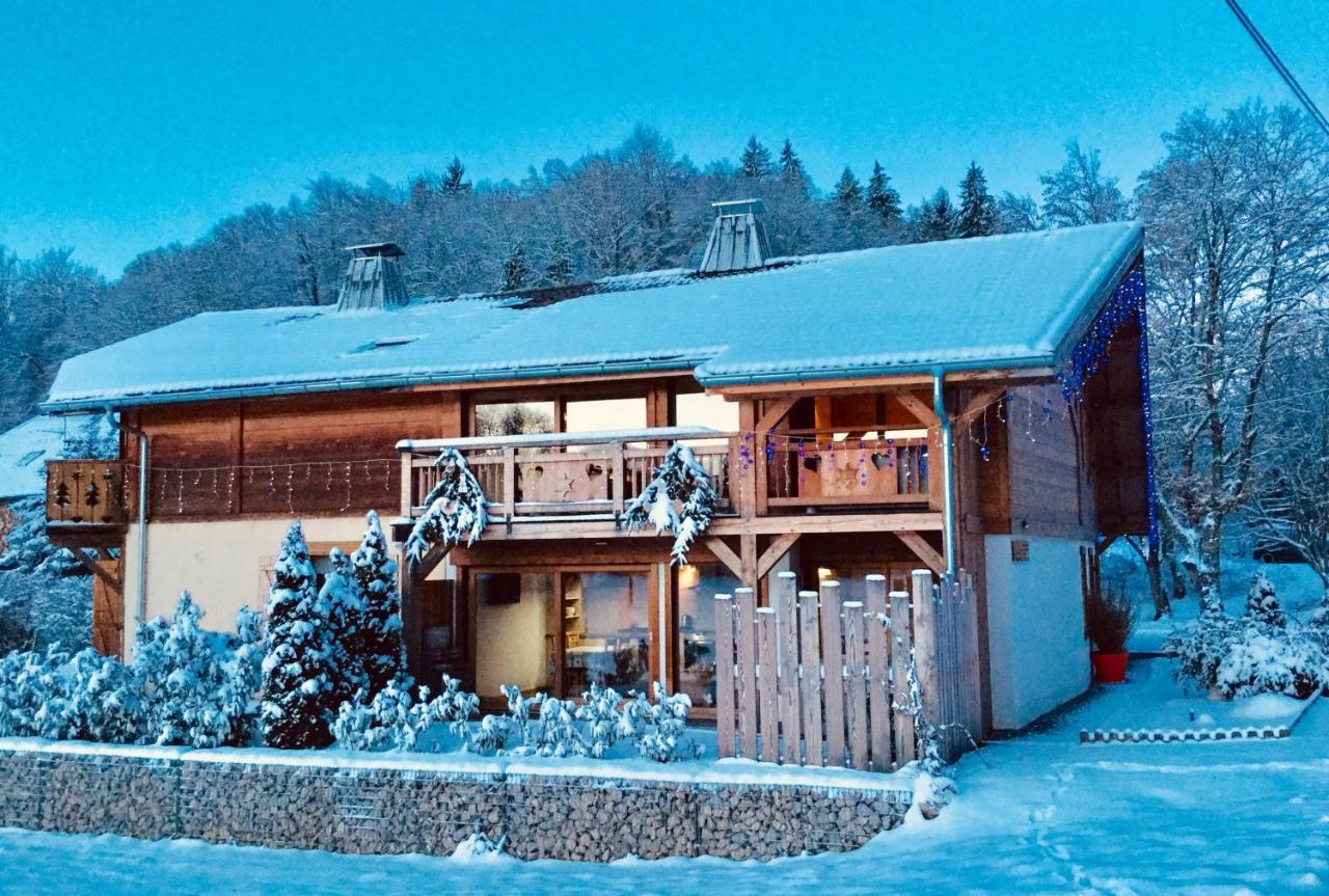 Le Chalet Du Pic Spa Prive & Fitness ตาแน็งจ์ ภายนอก รูปภาพ